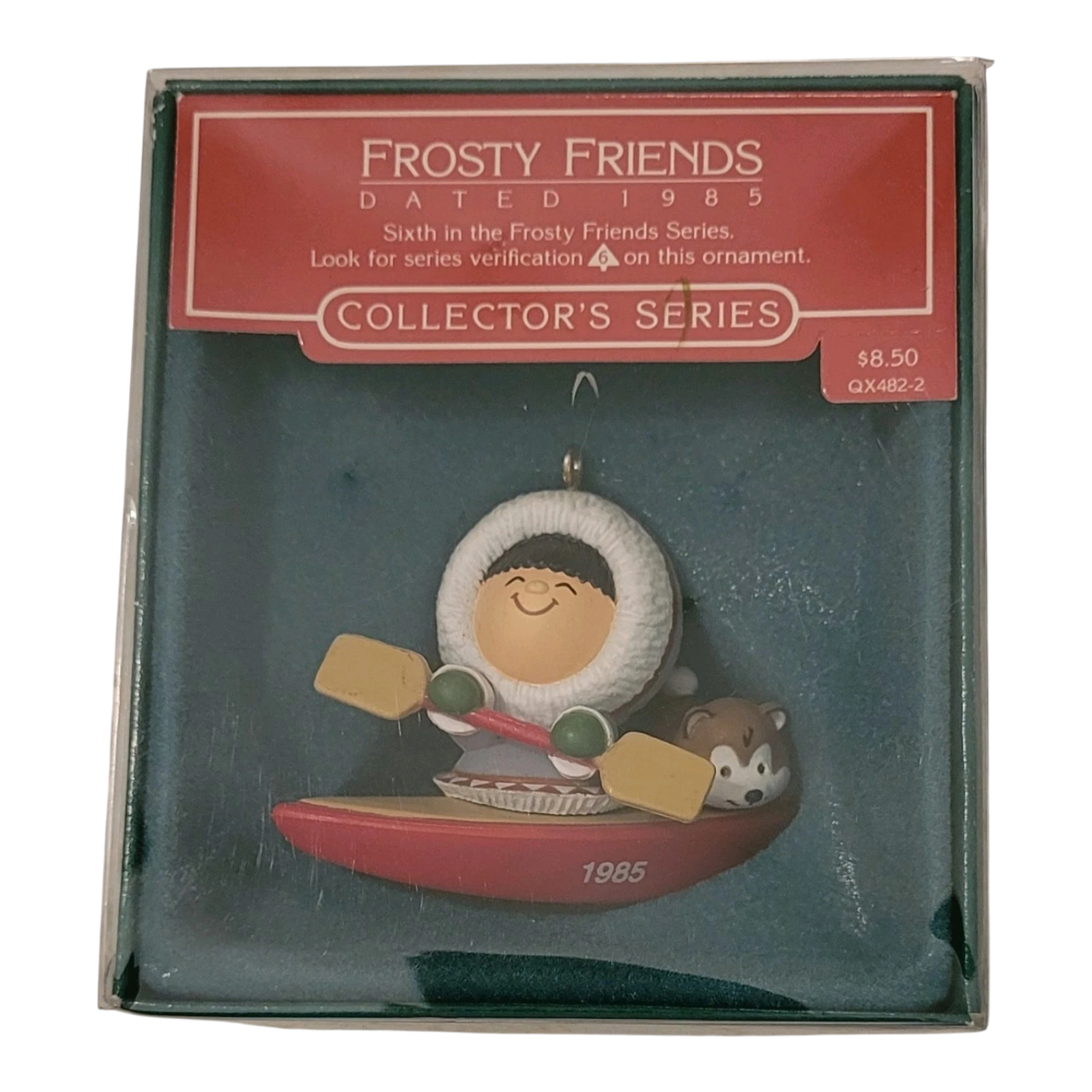 1985 Kayak Hallmark Ornament (Frosty Friends) QX4822