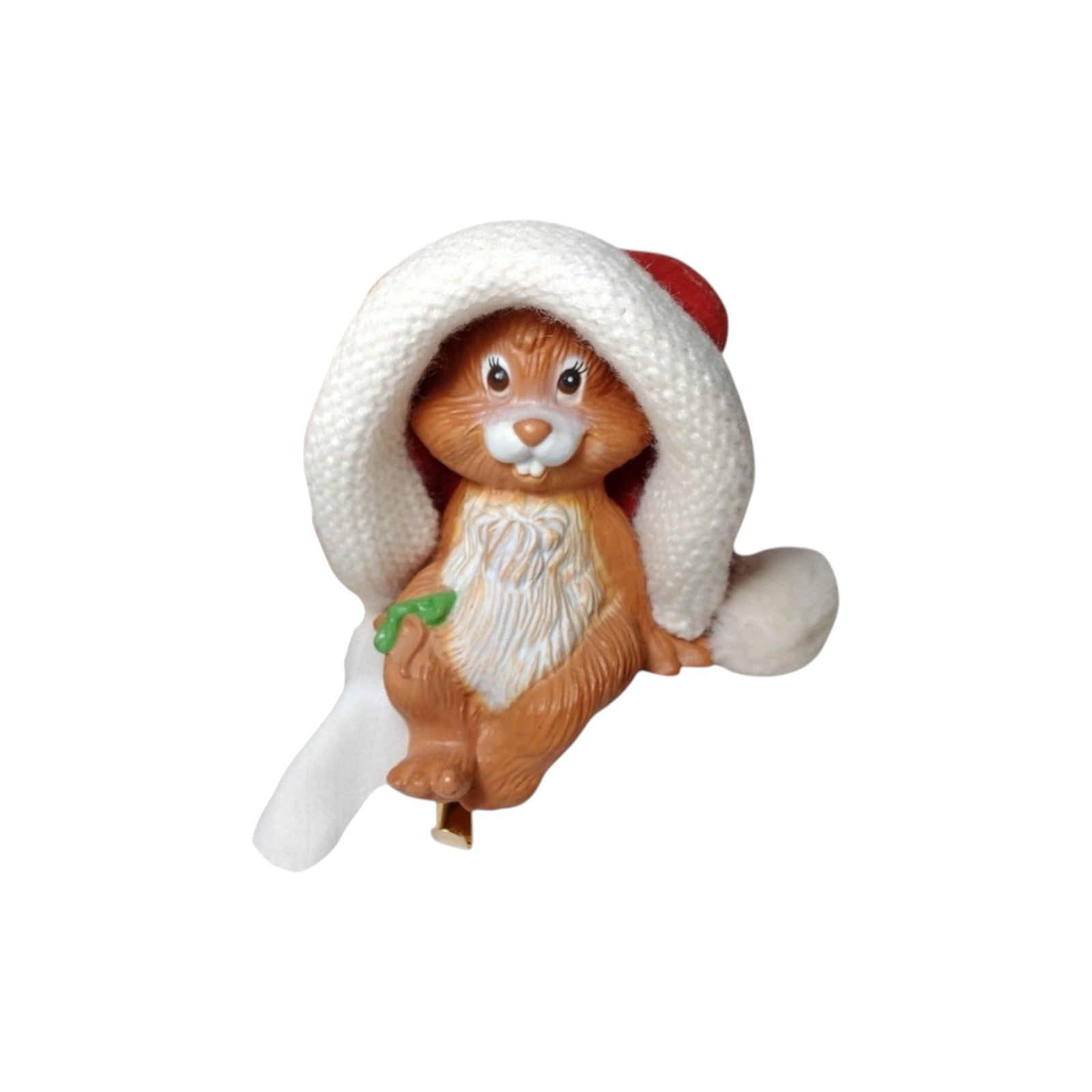1985 Merry Mouse - Stocking Hanger (Merry Mouse) Hallmark Ornament QSH813-2 Image1