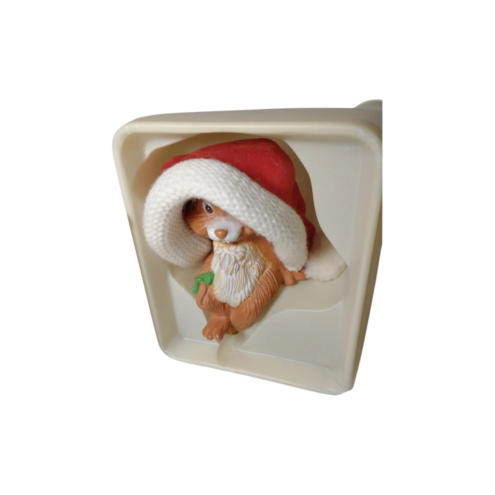 1985 Merry Mouse - Stocking Hanger (Merry Mouse) Hallmark Ornament QSH813-2 Image3