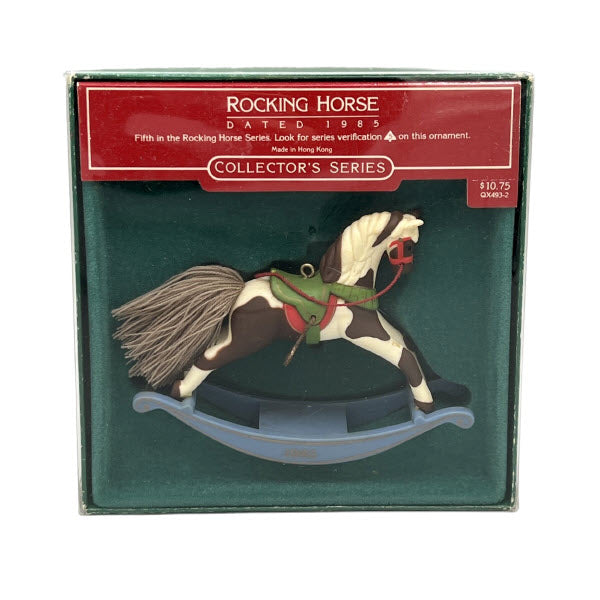 1985 Pinto Hallmark Ornament (Rocking Horse) QX4932
