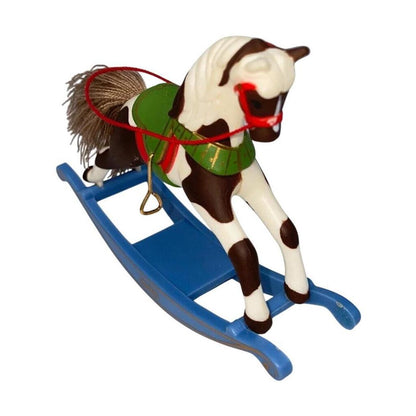 1985 Pinto Hallmark Ornament (Rocking Horse) QX4932 Image3