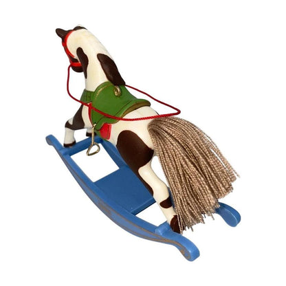 1985 Pinto Hallmark Ornament (Rocking Horse) QX4932 Image4