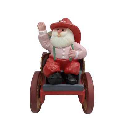 1985 Santa's Fire Engine Hallmark Ornament (Here Comes Santa) QX4965