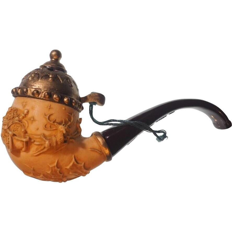 1985 Santa's Pipe Hallmark Ornament (Santa Claus) QX4942