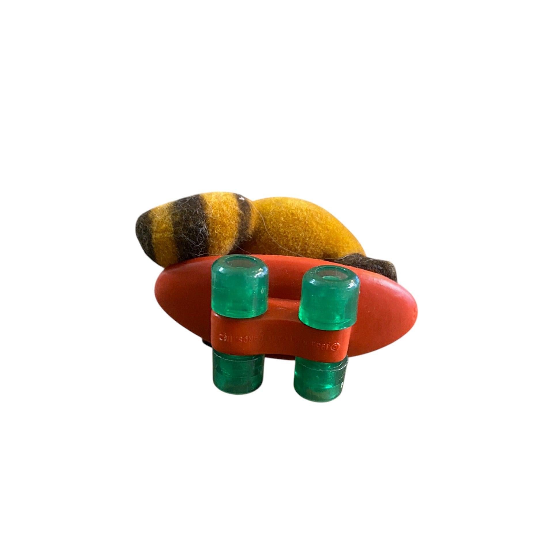 1985 Skateboard Raccoon Hallmark Ornament (Animal) QX4732 Image3