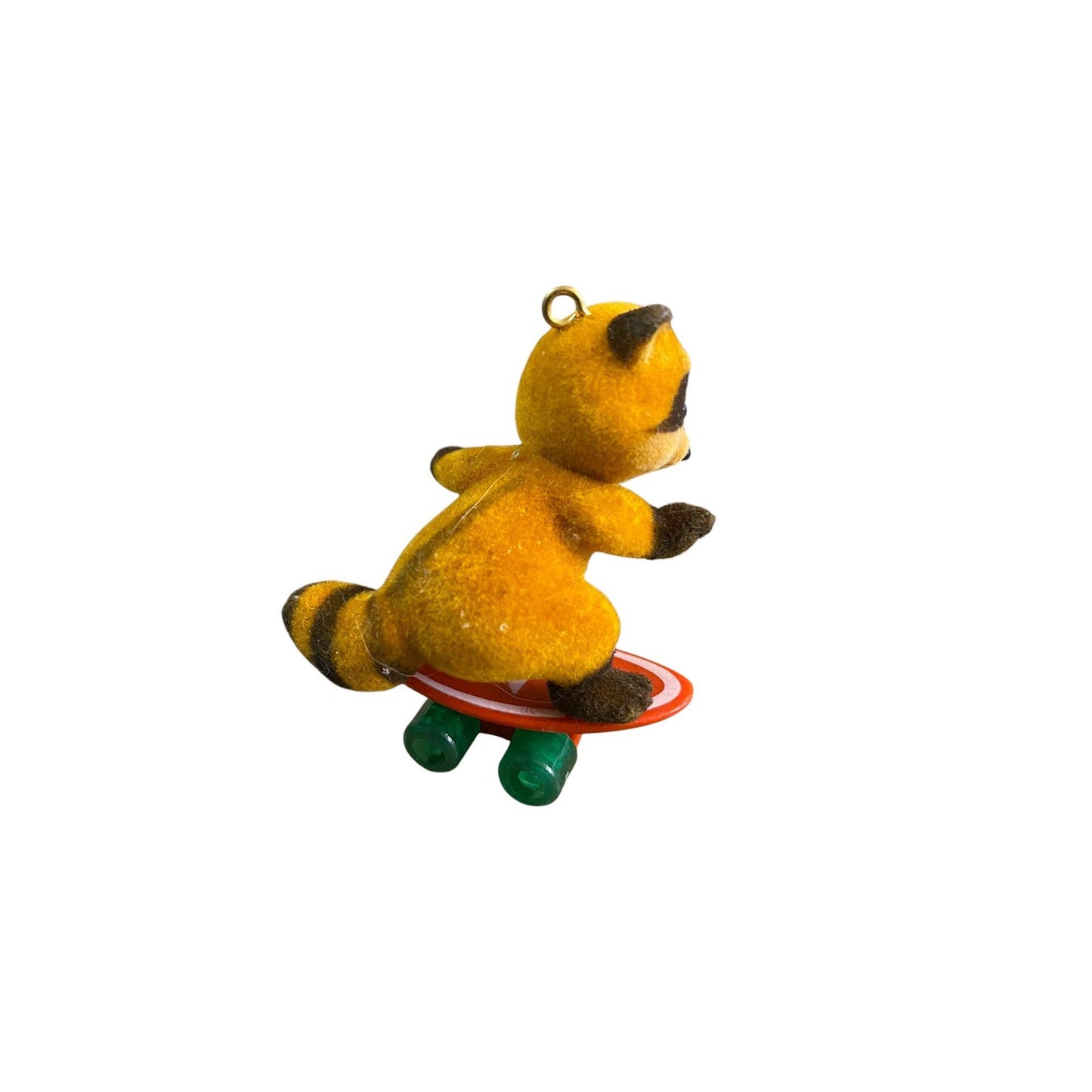 1985 Skateboard Raccoon Hallmark Ornament (Animal) QX4732 Image4