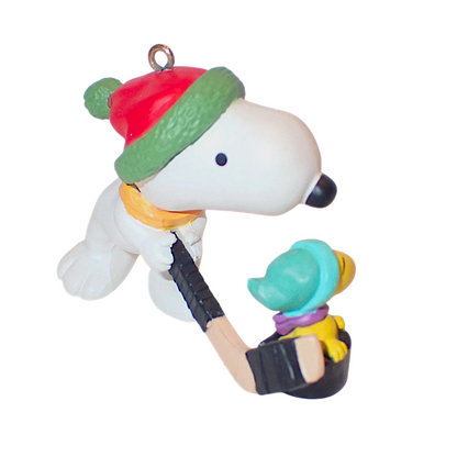 1985 Snoopy and Woodstock - Hitting the Ice (Peanuts)