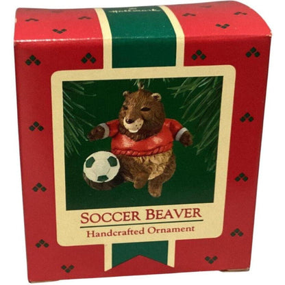 1985 Soccer Beaver Hallmark Ornament (Beaver) QX4775