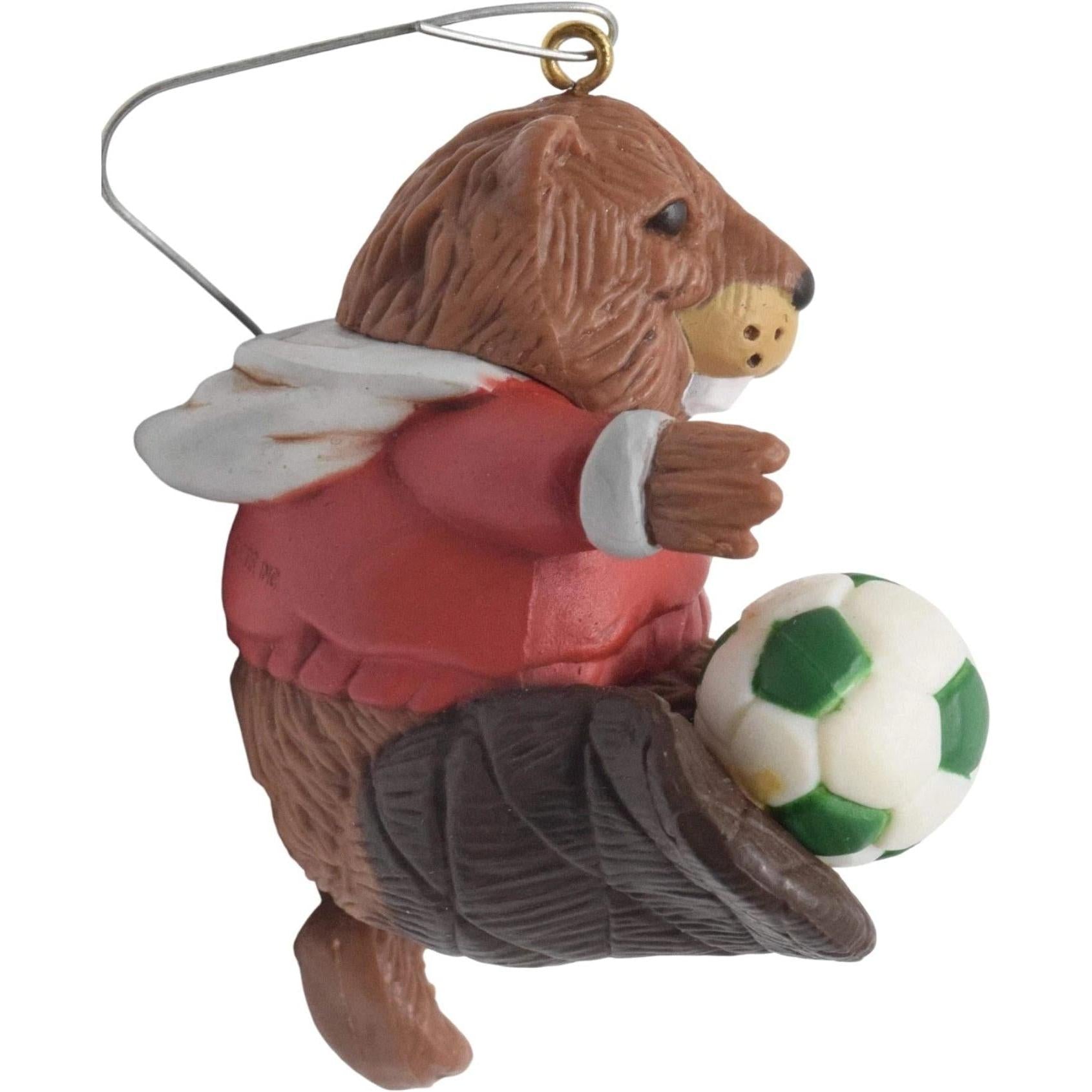1985 Soccer Beaver Hallmark Ornament (Beaver) QX4775