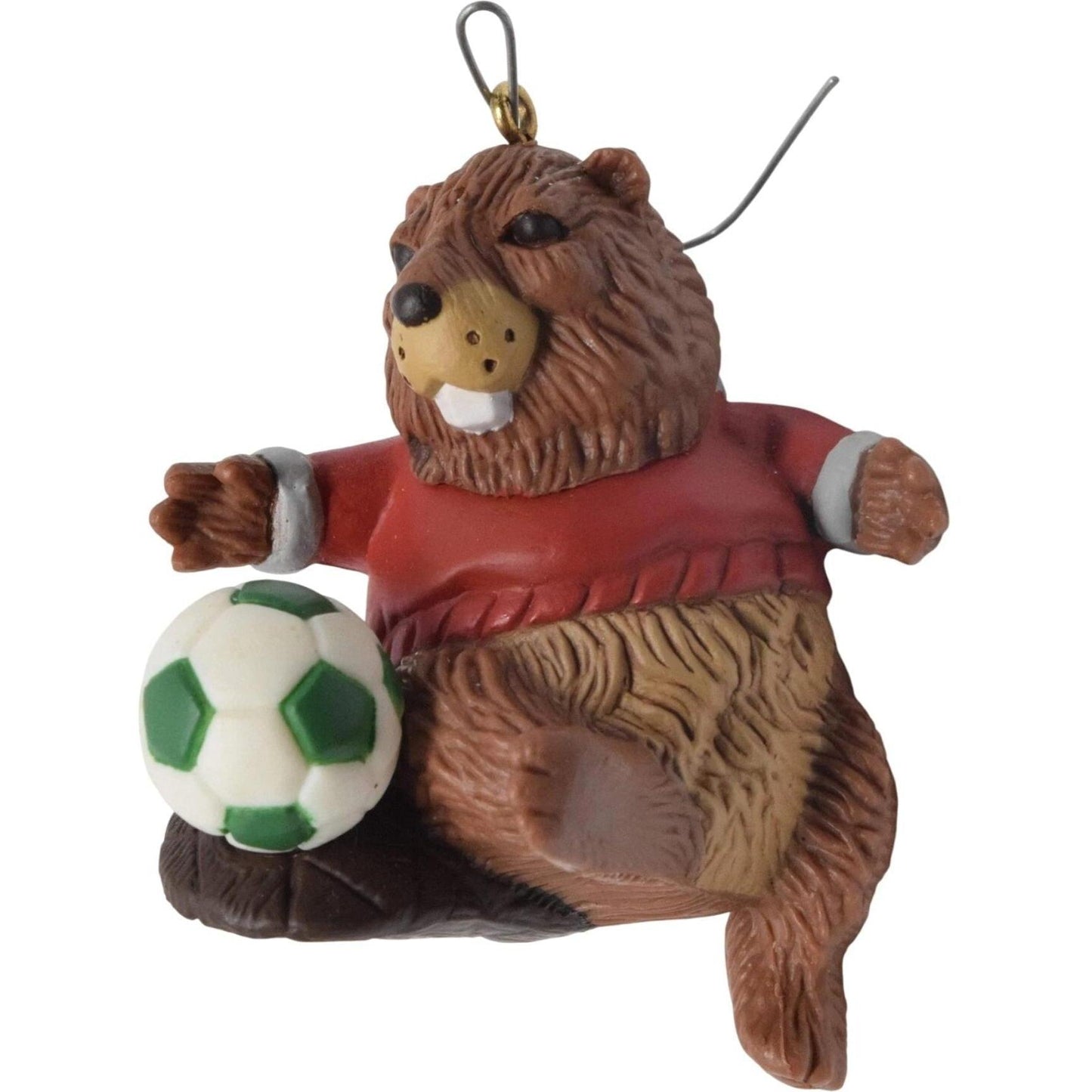 1985 Soccer Beaver Hallmark Ornament (Beaver) QX4775