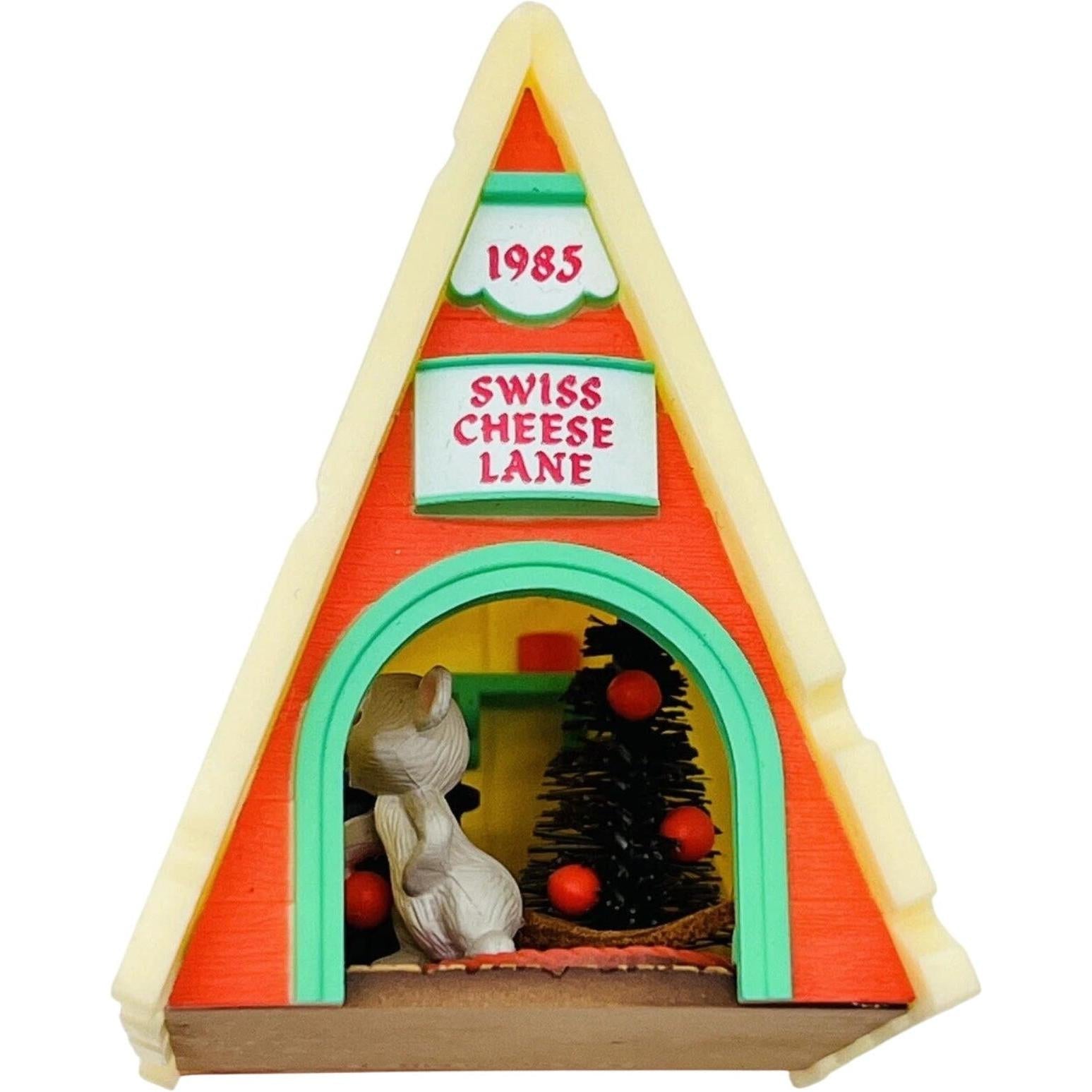 1985 Swiss Cheese Lane Hallmark Ornament (Magic) QLX7065