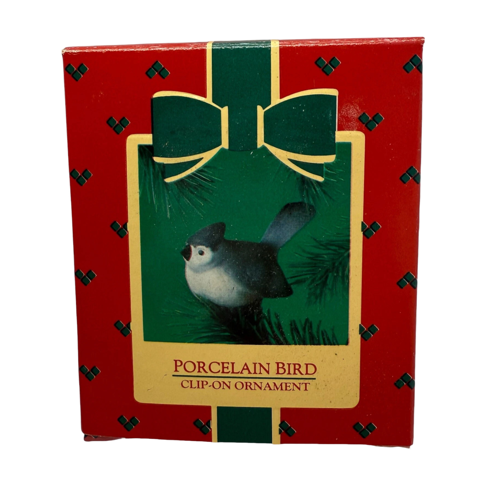 1985 Tufted Titmouse Hallmark Ornament (Porcelain Birds) QX4795 Image2