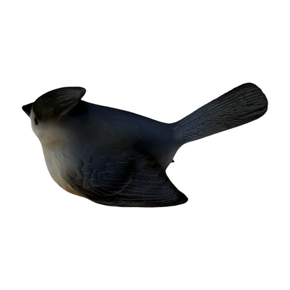 1985 Tufted Titmouse Hallmark Ornament (Porcelain Birds) QX4795 Image3