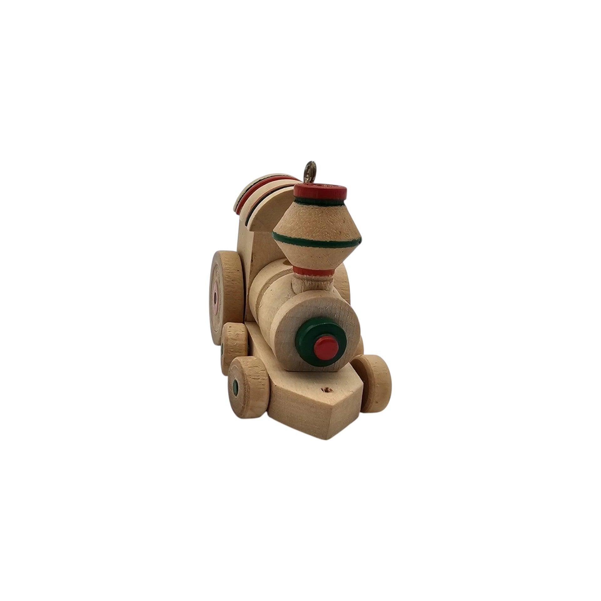 1985 Wooden Train Hallmark Ornament (Nostalgic Childhood) QX4722 Image6