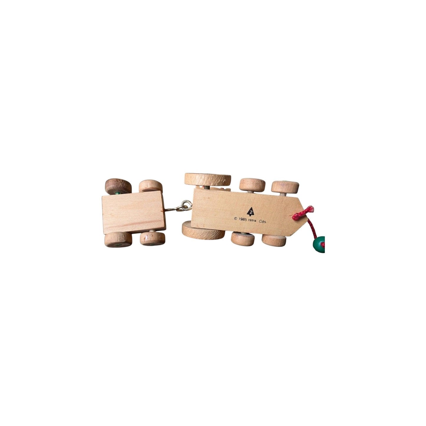 1985 Wooden Train Hallmark Ornament (Nostalgic Childhood) QX4722 Image8