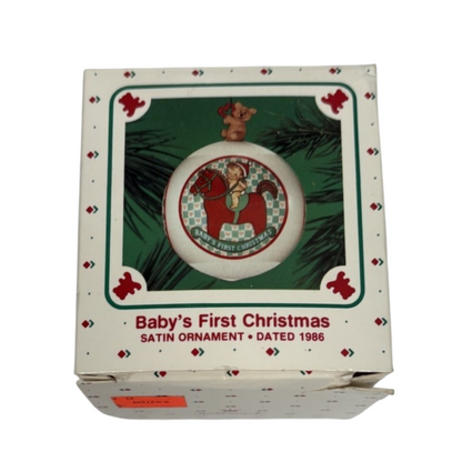 1986 Baby's First Christmas(Baby's First Christmas)