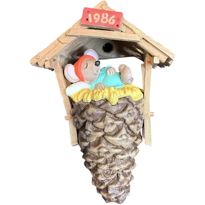 1986 Chris Mouse Dreams Hallmark Ornament (Christ Mouse) QLX7056