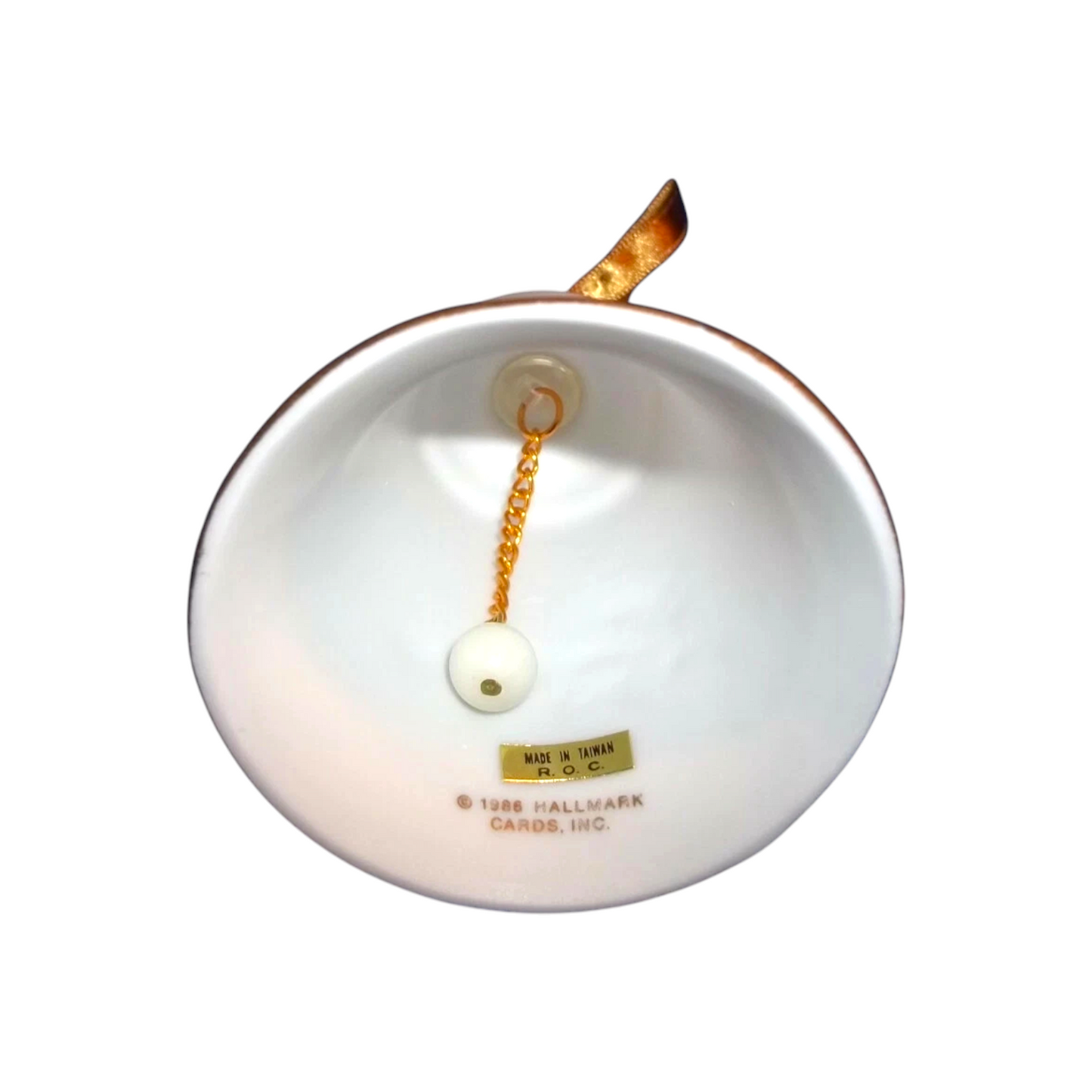 1986 Fifty Years Together Hallmark Ornament (Bell) QX4006