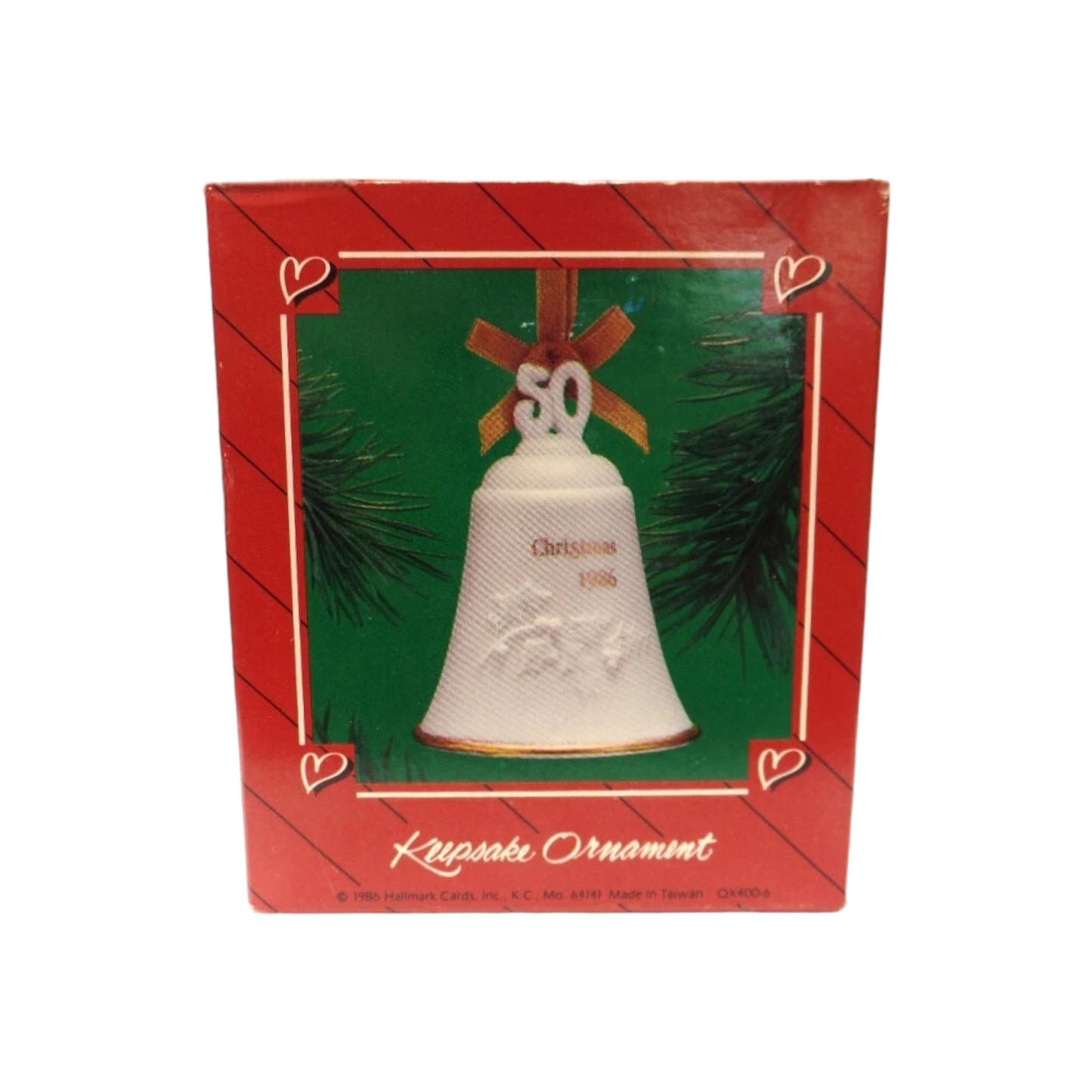 1986 Fifty Years Together Hallmark Ornament (Bell) QX4006