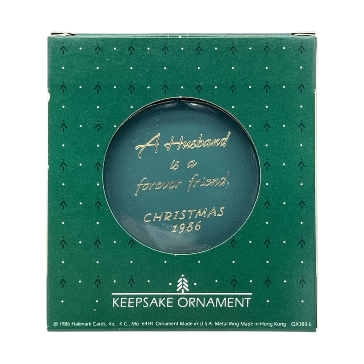 1986 Husband Hallmark Ornament (Bird) QX3836