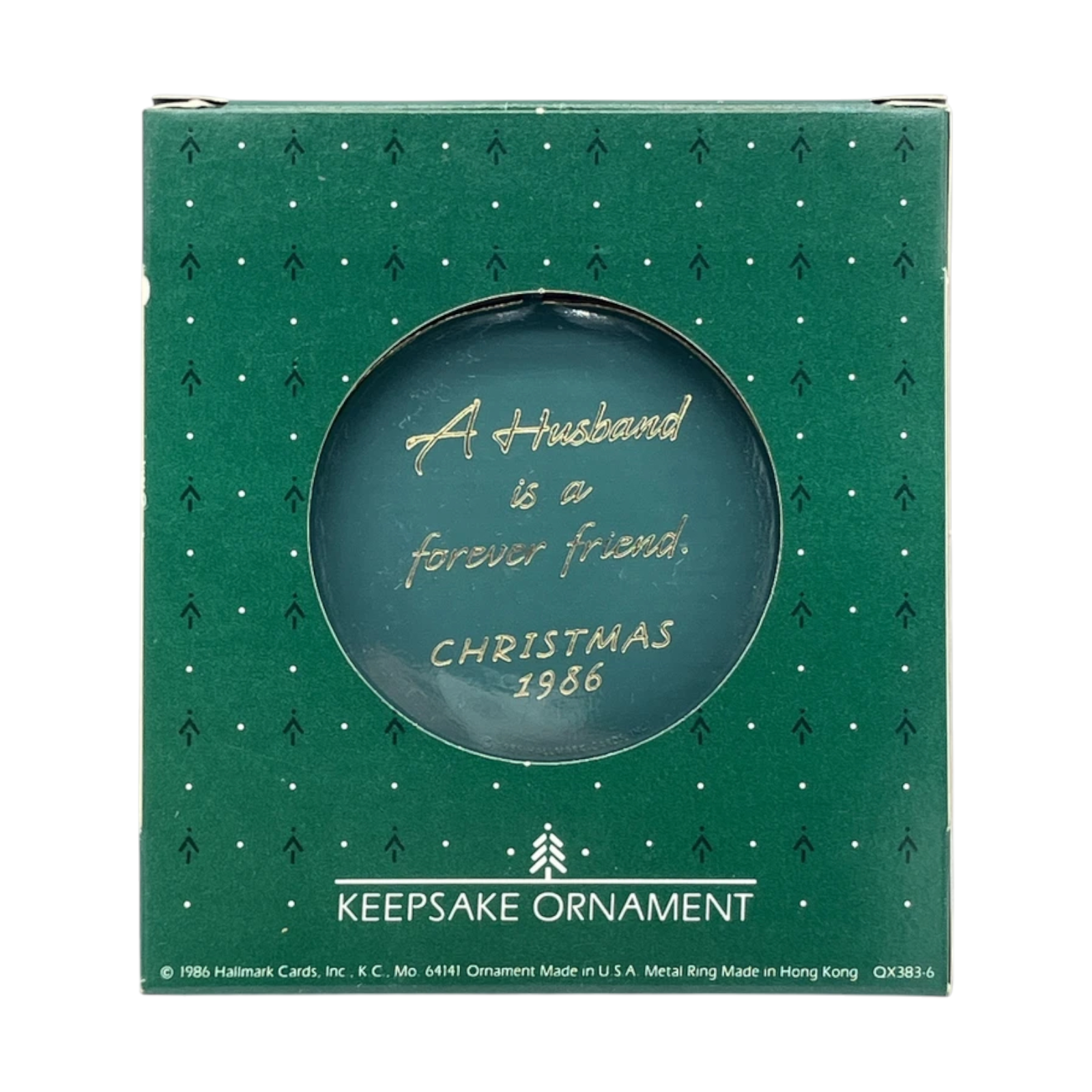 1986 Husband Hallmark Ornament (Bird) QX3836