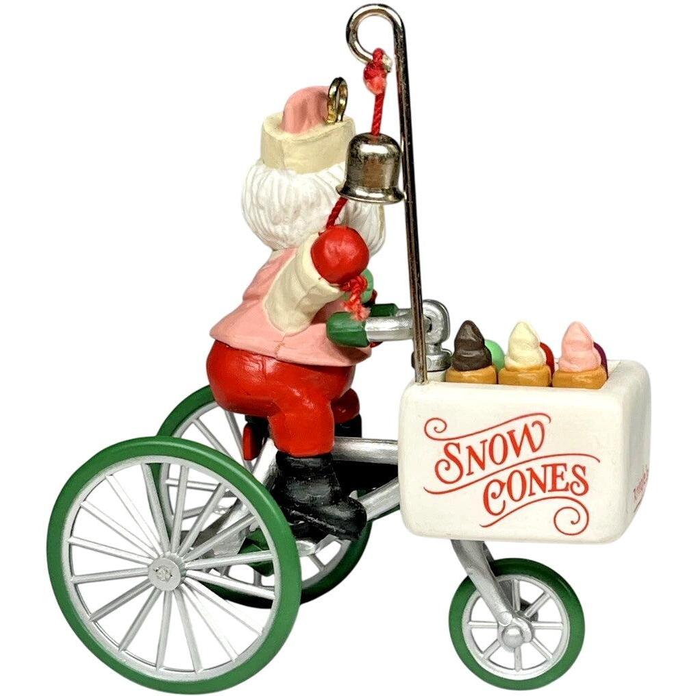 1986 Kringle's Kool Treats Hallmark Ornament (Here Comes Santa) QX4043