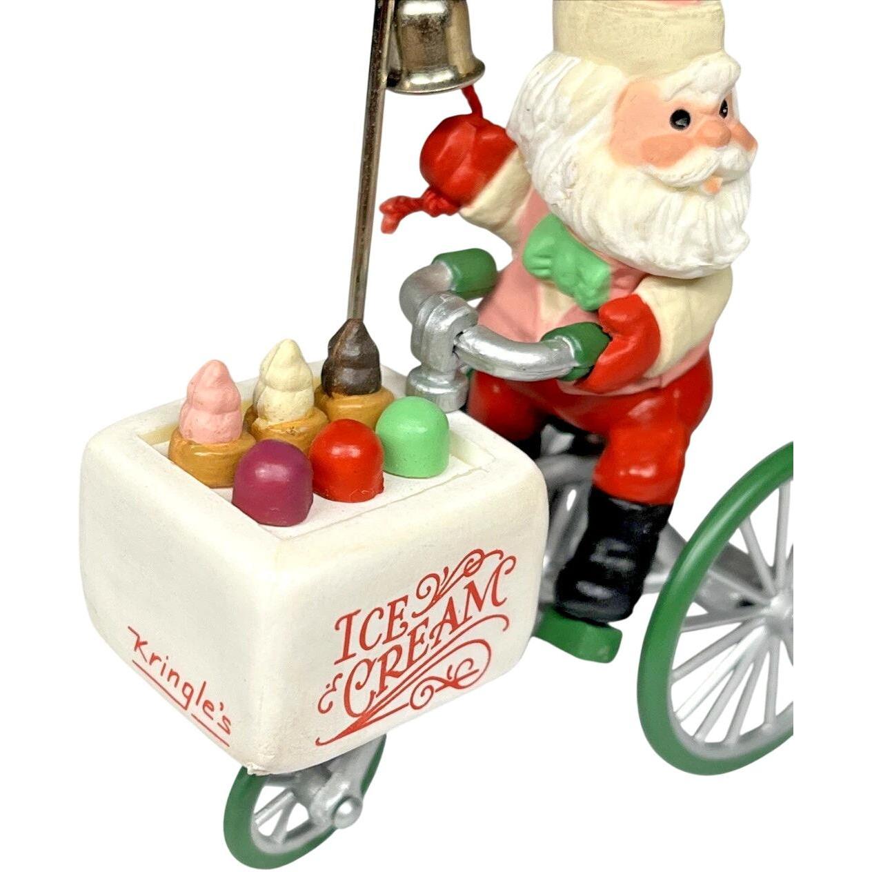 1986 Kringle's Kool Treats Hallmark Ornament (Here Comes Santa) QX4043