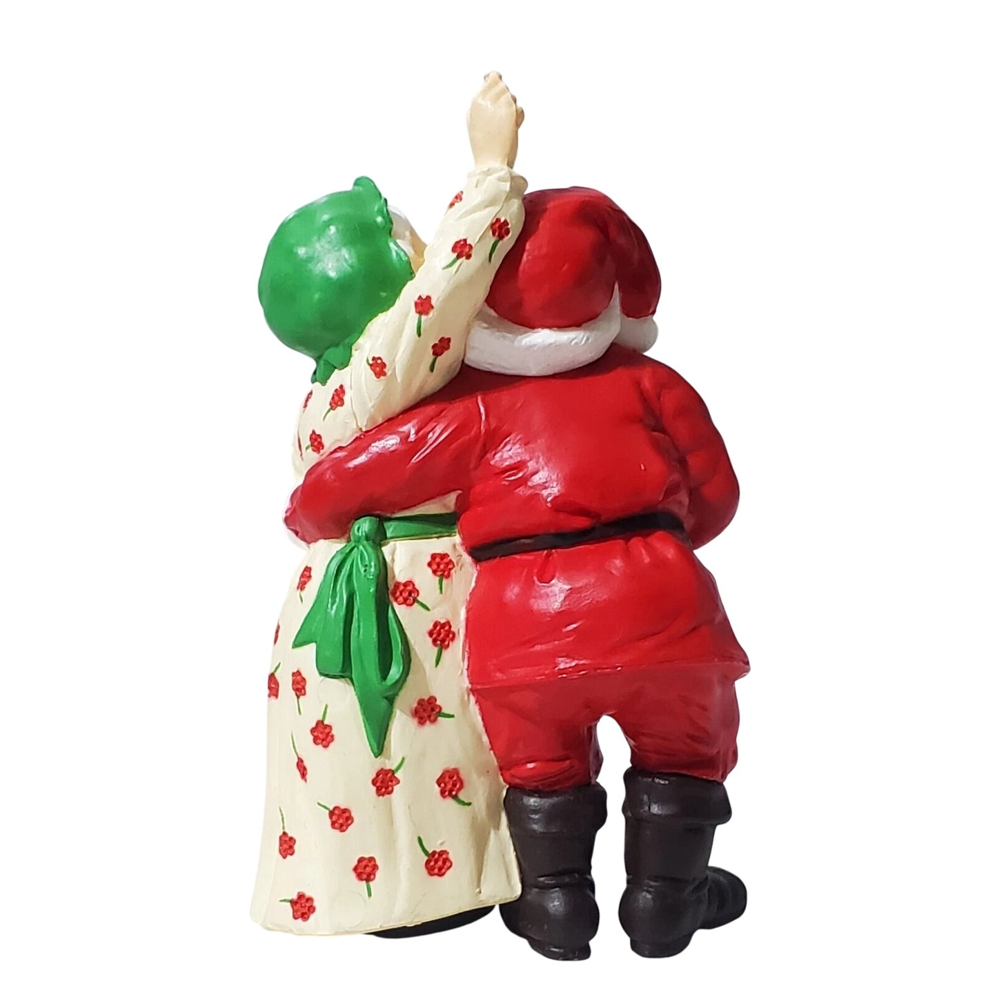 1986 Merry Mistletoe Time Hallmark Ornament (Mr. And Mrs. Claus) QX4026