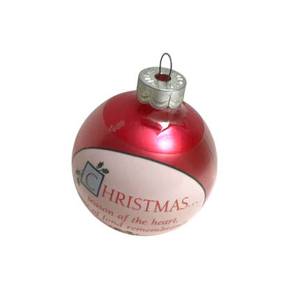 1986 Season of the Heart Hallmark Ornament (Ball) QX2706