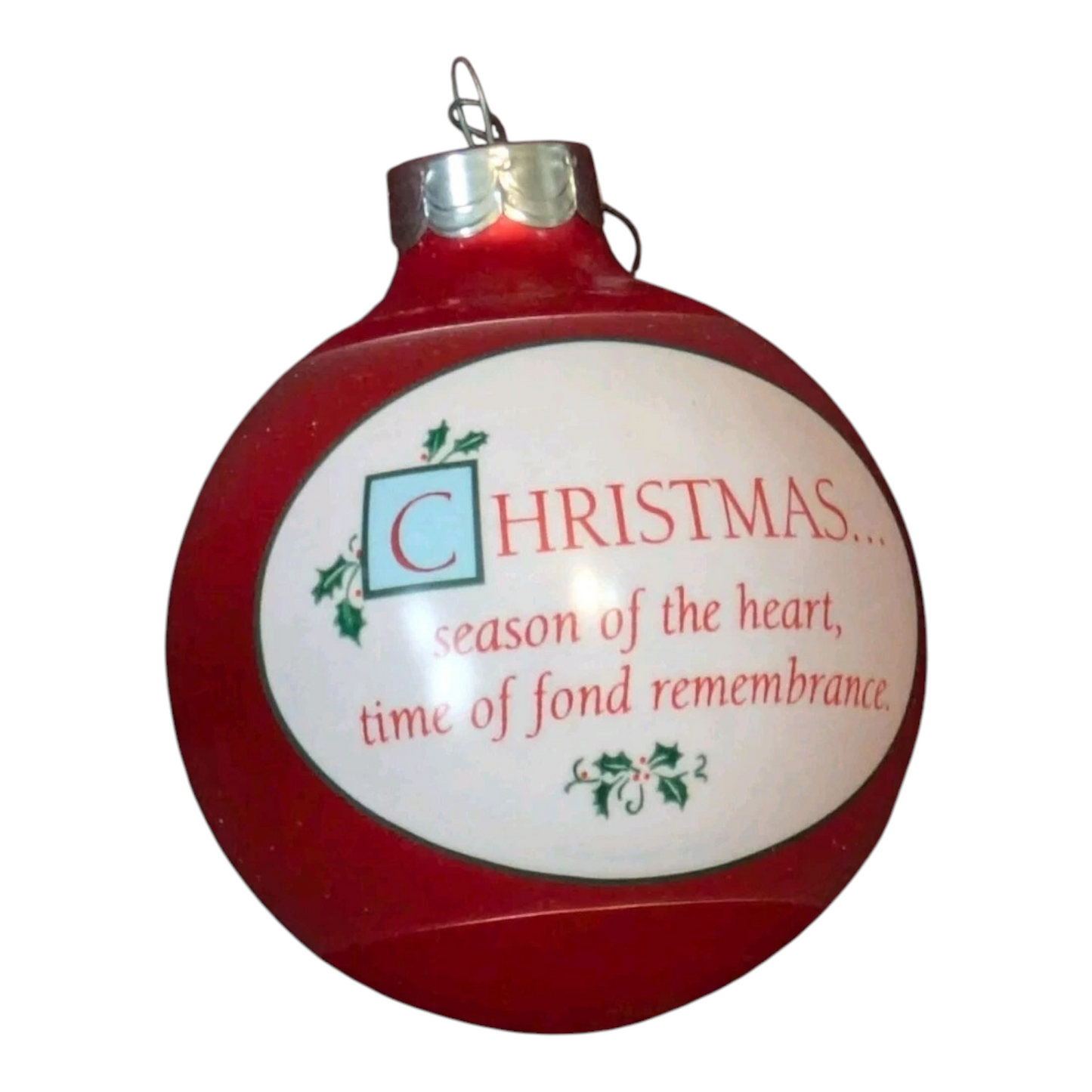 1986 Season of the Heart Hallmark Ornament (Ball) QX2706