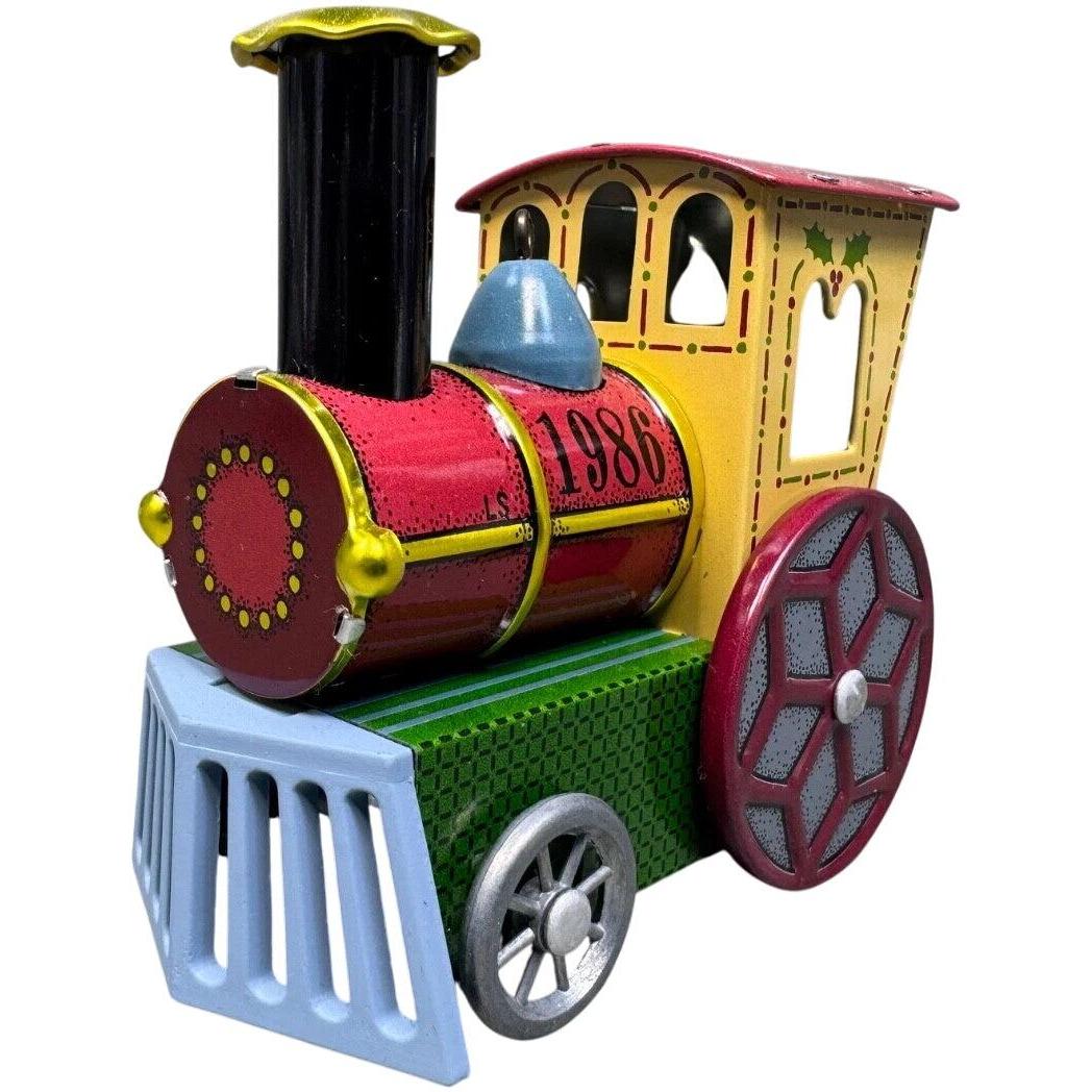 1986 Tin Locomotive Hallmark Ornament (Tin Locomotive) QX4036