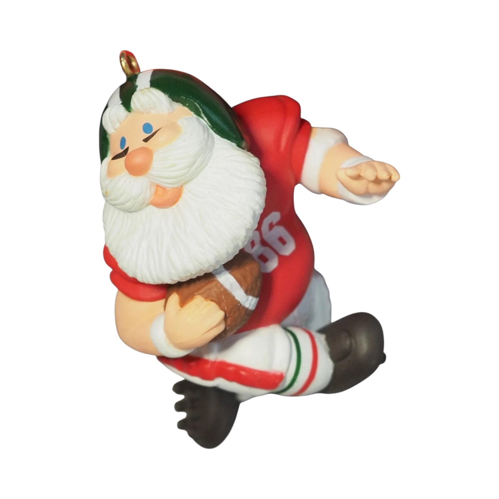 1986 Touchdown Santa Hallmark Ornament (Santa Claus) QX4233