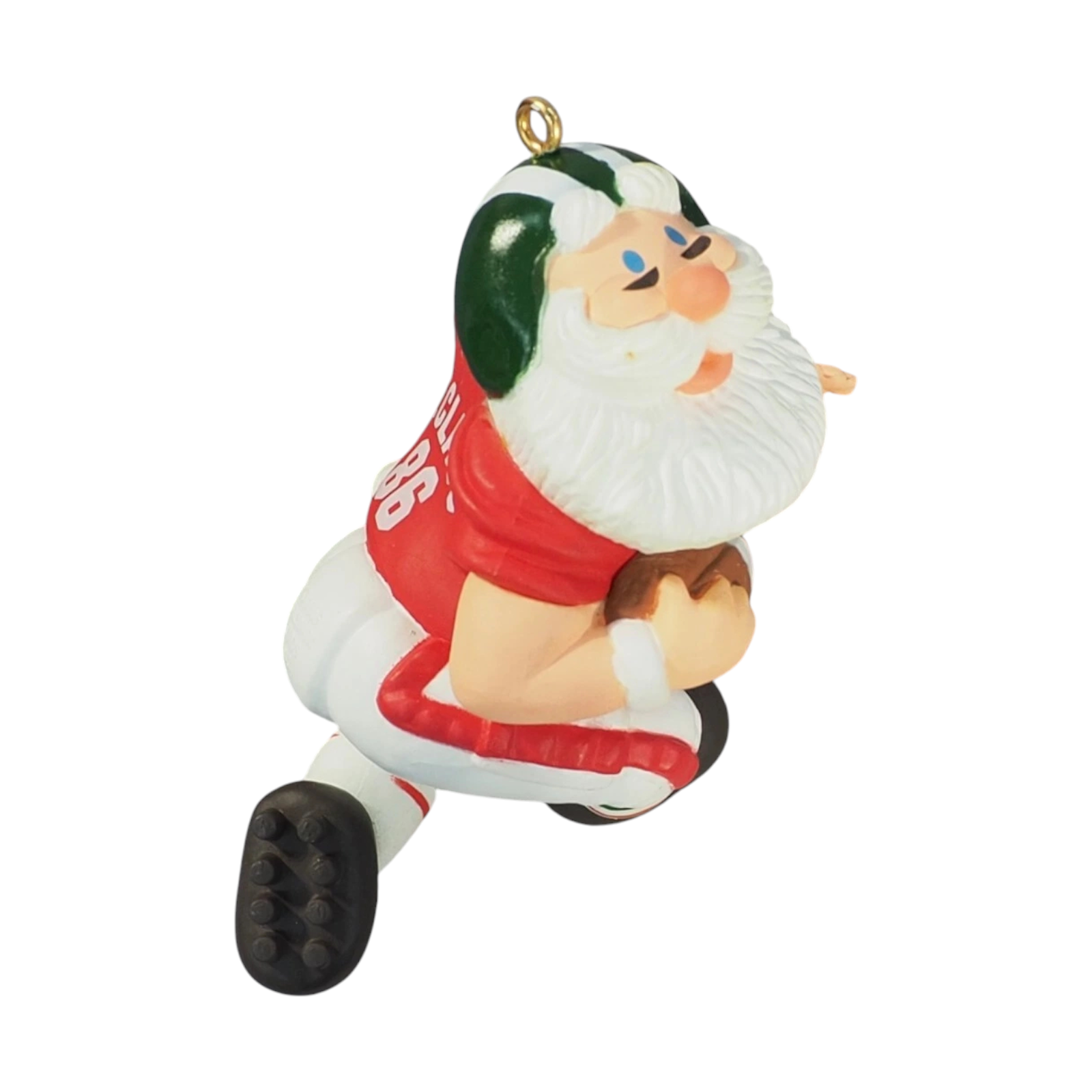 1986 Touchdown Santa Hallmark Ornament (Santa Claus) QX4233