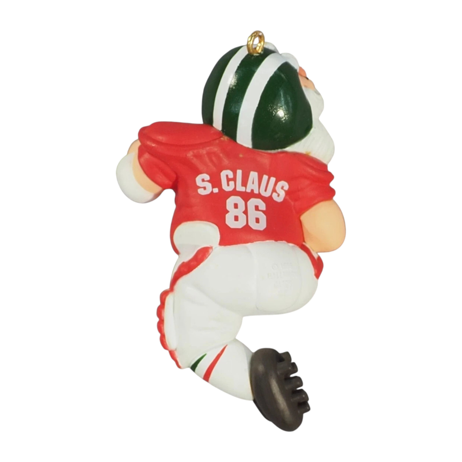 1986 Touchdown Santa Hallmark Ornament (Santa Claus) QX4233