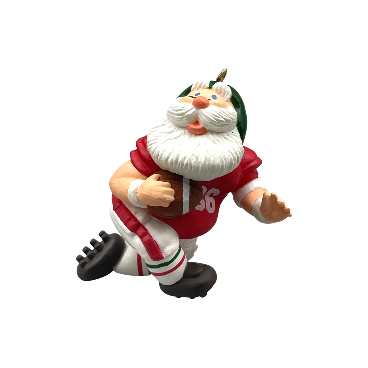 1986 Touchdown Santa Hallmark Ornament (Santa Claus) QX4233