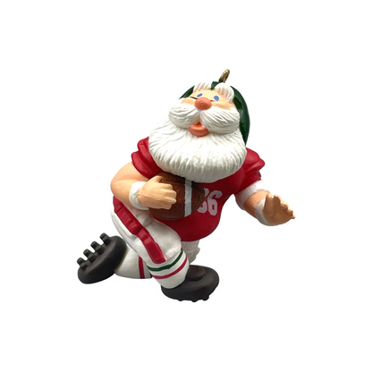 1986 Touchdown Santa Hallmark Ornament (Santa Claus) QX4233