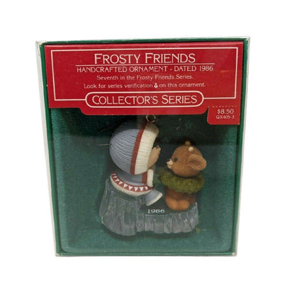 1986 Baby Reindeer Hallmark Ornament (Frosty Friends) QX4053