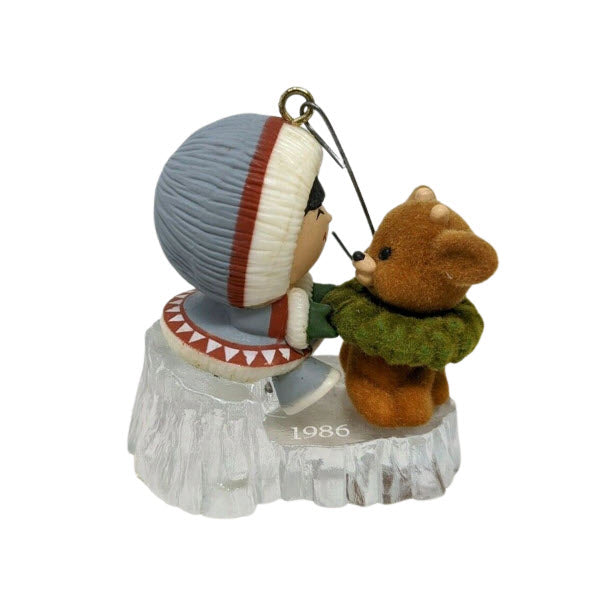 1986 Baby Reindeer Hallmark Ornament (Frosty Friends) QX4053