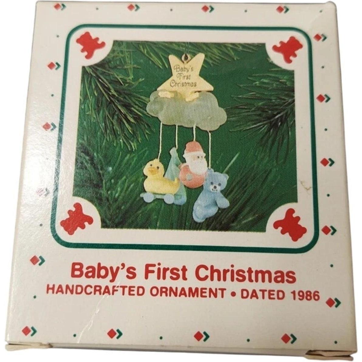 1986 Baby's First Christmas (Mobile)