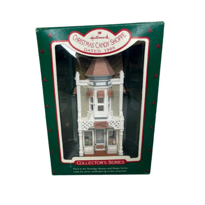 1986 Christmas Candy Shoppe Hallmark Ornament (Nostalgic Houses and Shops) QX4033
