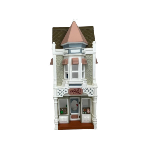 1986 Christmas Candy Shoppe Hallmark Ornament (Nostalgic Houses and Shops) QX4033
