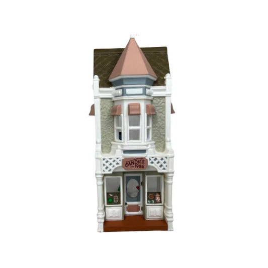 1986 Christmas Candy Shoppe Hallmark Ornament (Nostalgic Houses and Shops) QX4033