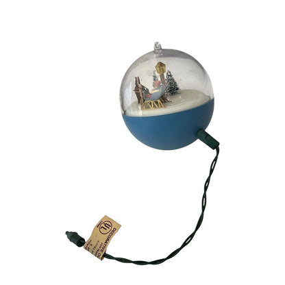 1986 Christmas Sleigh Ride Hallmark Ornament (Santa Claus) QLX7012