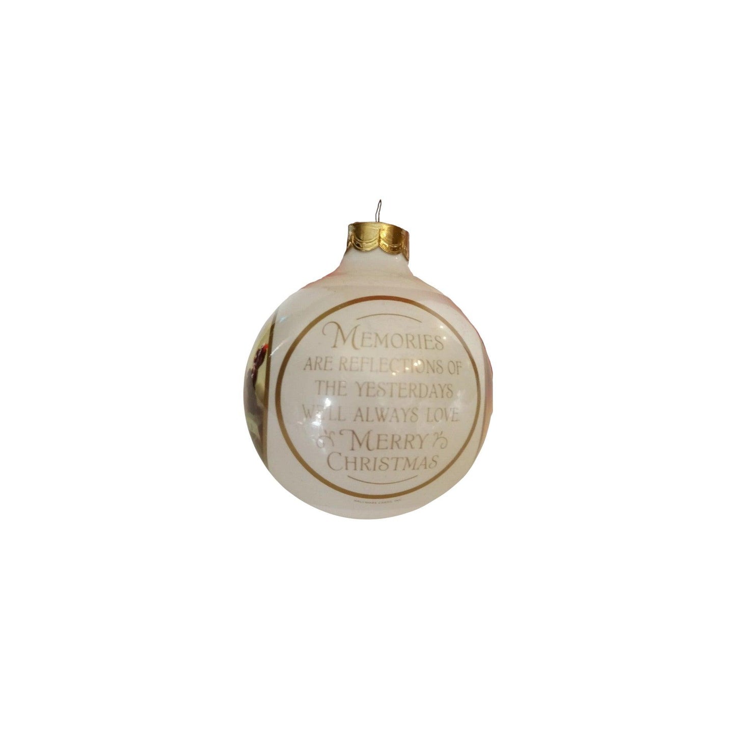 1986 Coca-Cola Santa (Glass Ball) Hallmark Ornament QXO279-6 Image4