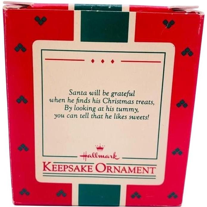 1986 Cookies For Santa Hallmark Ornament (Cookies) qx4146