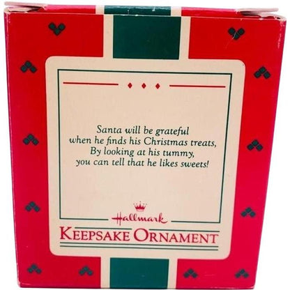 1986 Cookies For Santa Hallmark Ornament (Cookies) qx4146