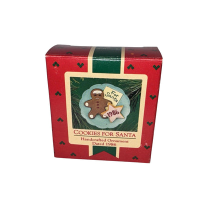 1986 Cookies For Santa Hallmark Ornament (Cookies) qx4146 Image2