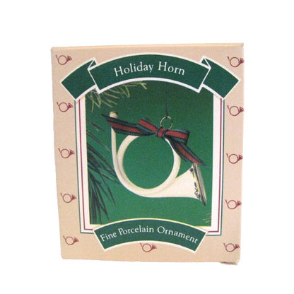 1986 Holiday Horn Hallmark Ornament (Music) QX5146