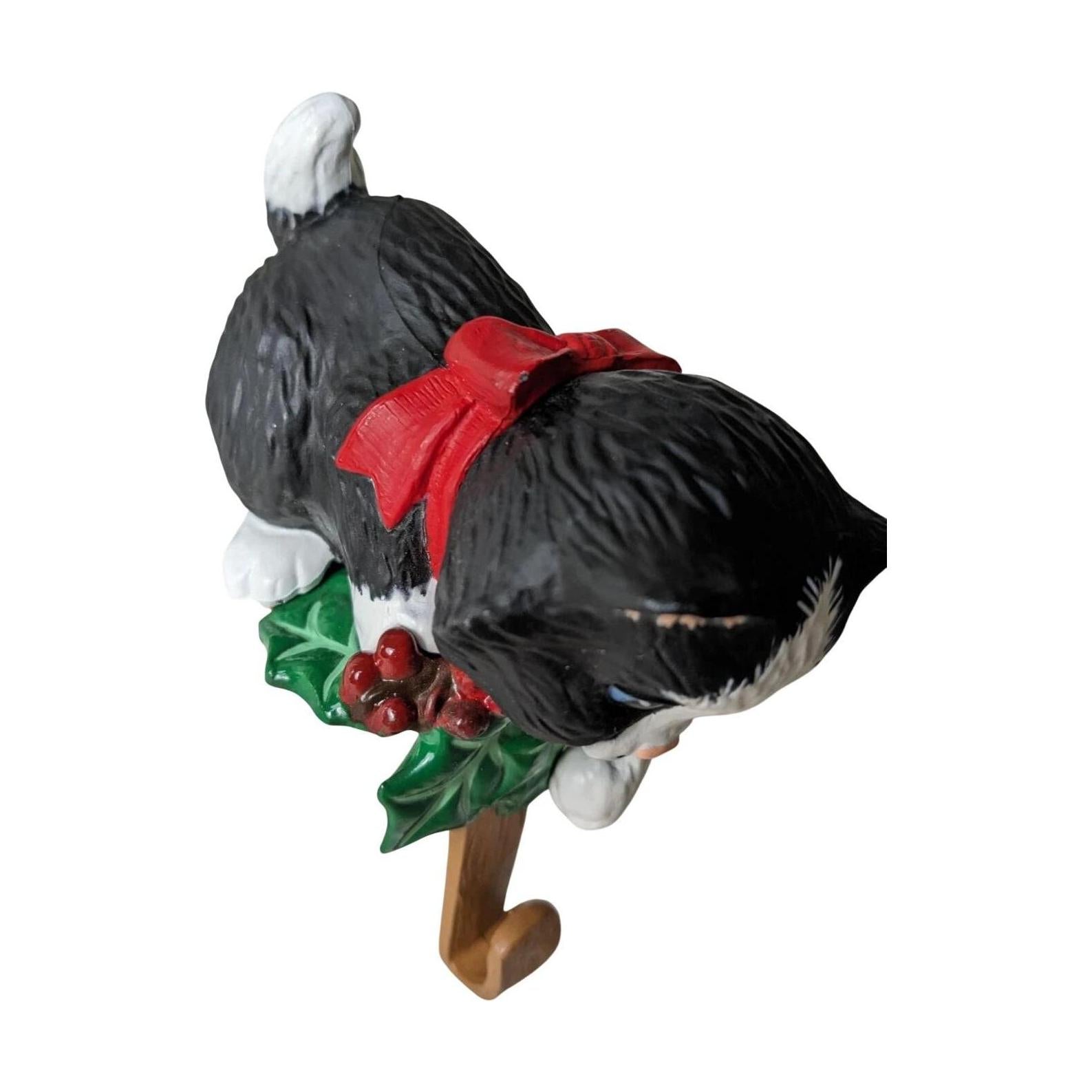 1986 Kitty Kat Stocking Hanger Hallmark Ornament (Kitten) QSH8126 Image5