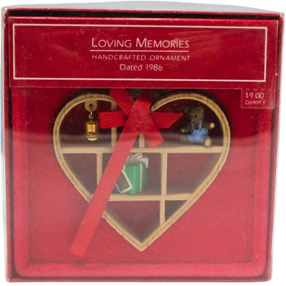 1986 Loving Hallmark Ornament (Heart) QX4093